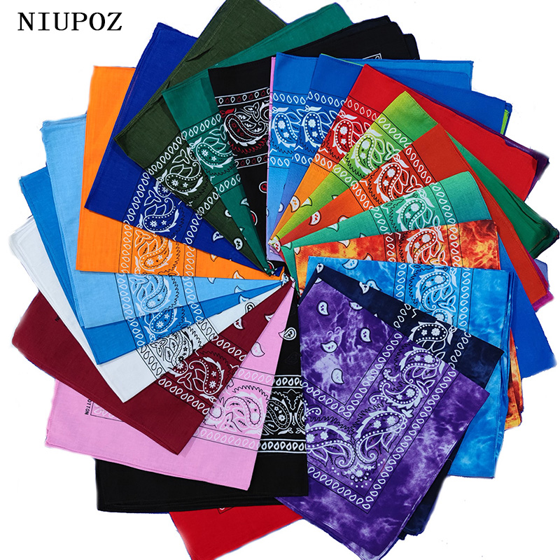Fashion Unisex Black Paisley H - Bandana Blank White avaliação e preço