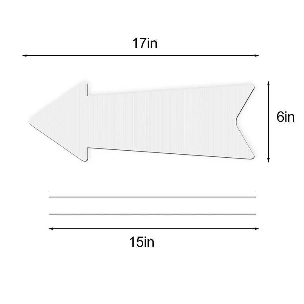 Waterproof DIY Blank Yard Sign - Yard Sign Blank avaliação e preço