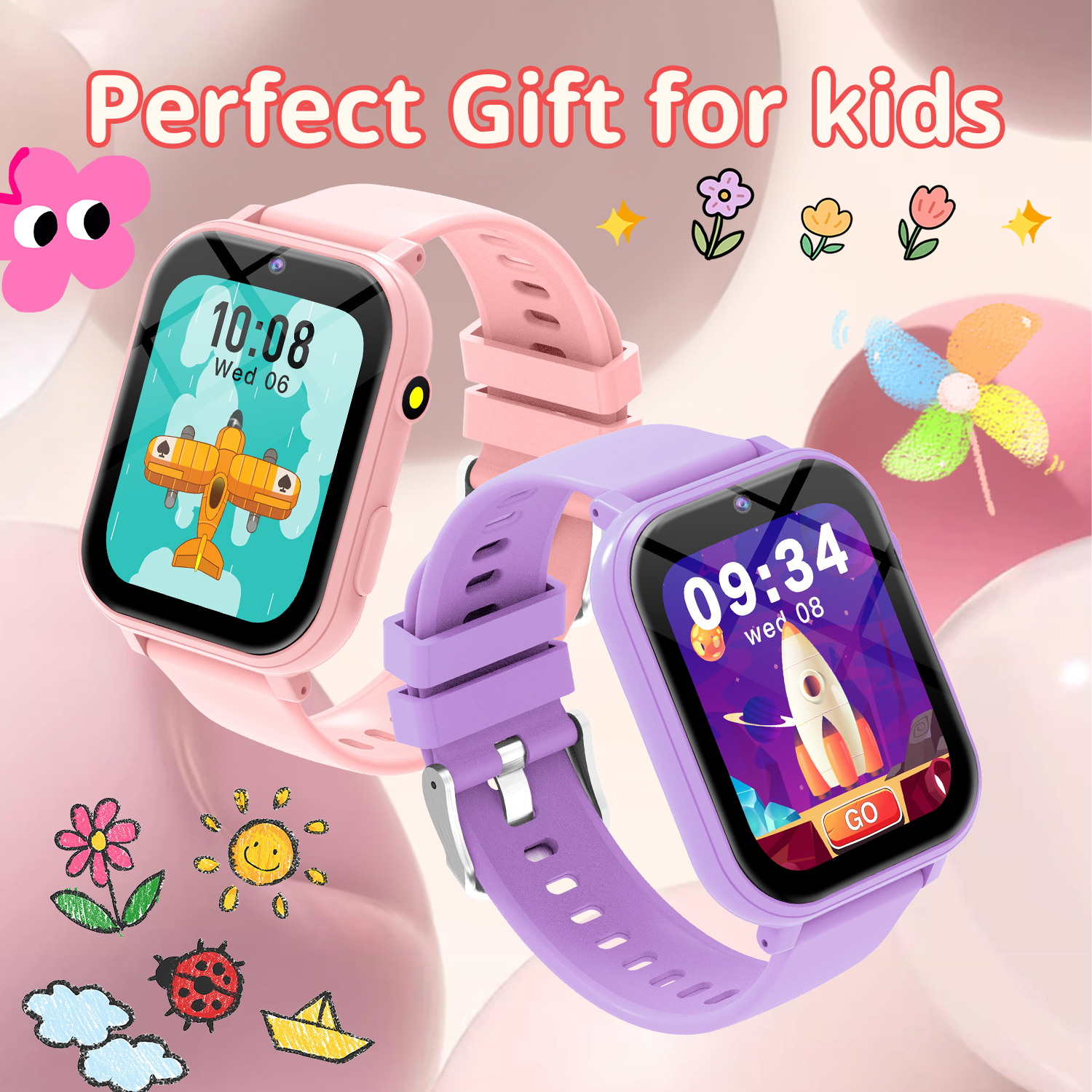 Kids Smart Watch Games Camera  - Door Mat Blank avaliação e preço