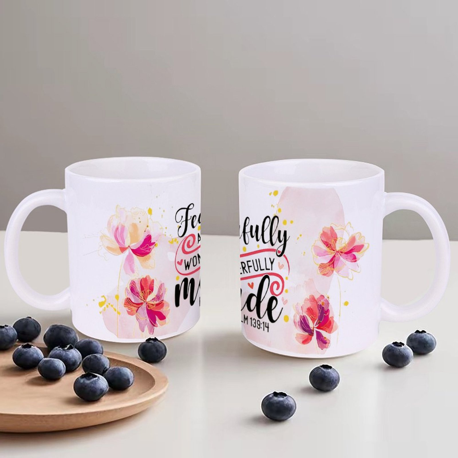 Fearfully And Wonderfully Made - Sublimation Mug White avaliação e preço