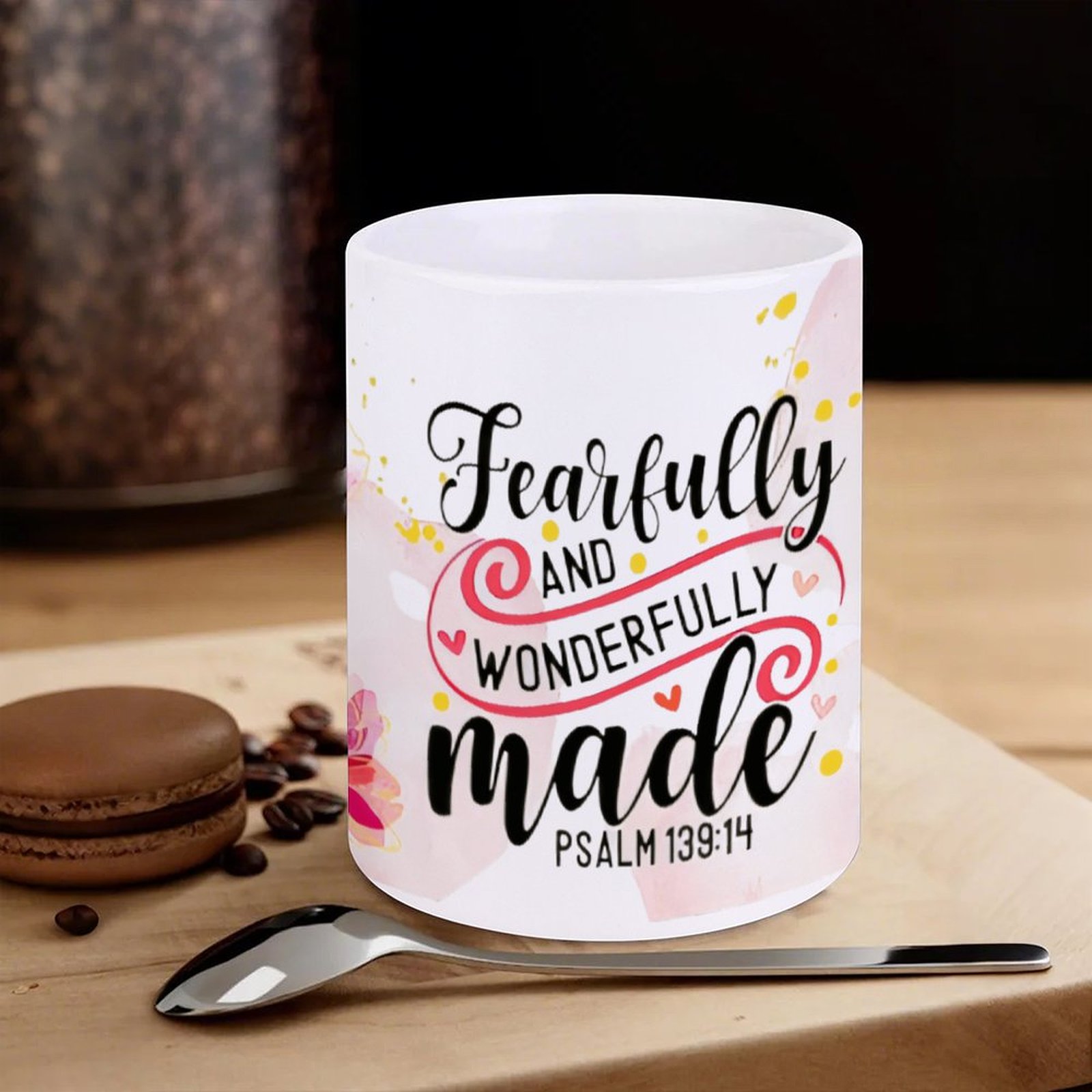 Fearfully And Wonderfully Made - Sublimation Mug White avaliação e preço