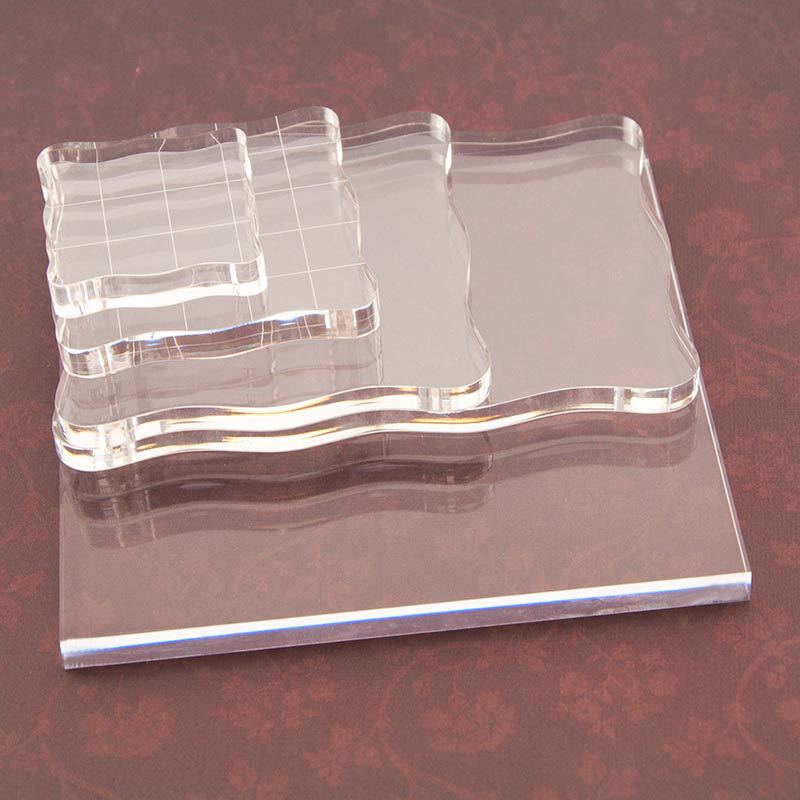 Clear Acrylic Stamp Block Use  - Photo Acrylic Block avaliação e preço