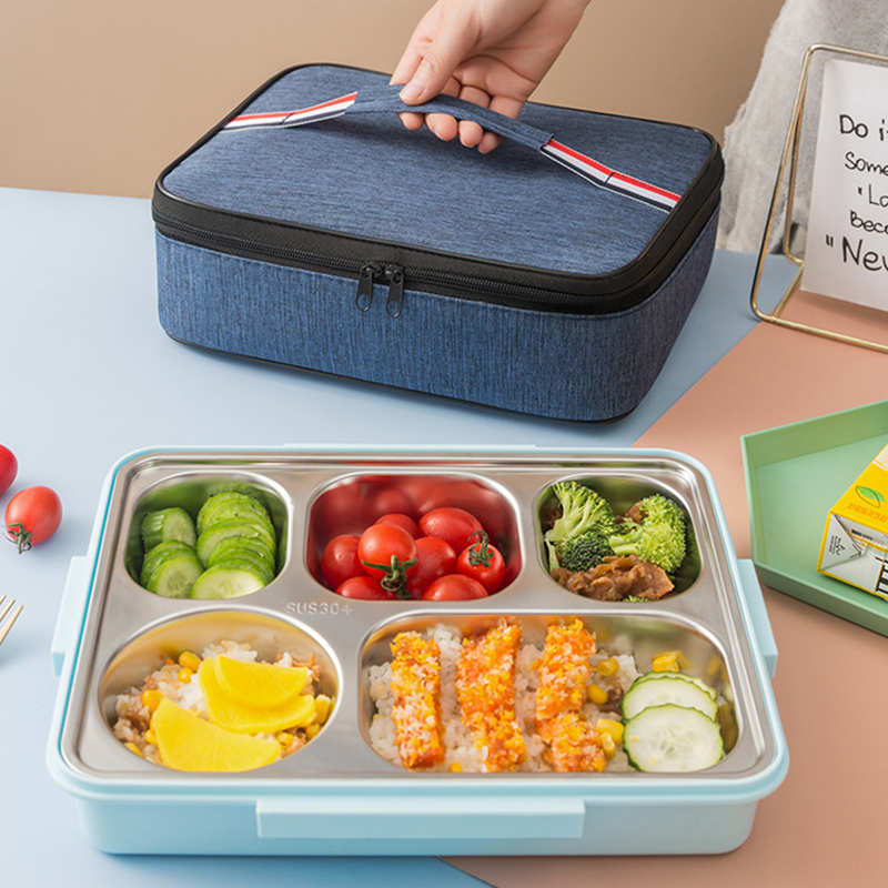 Portable Insulated Lunch Box B - Tote Bag Sublimation avaliação e preço
