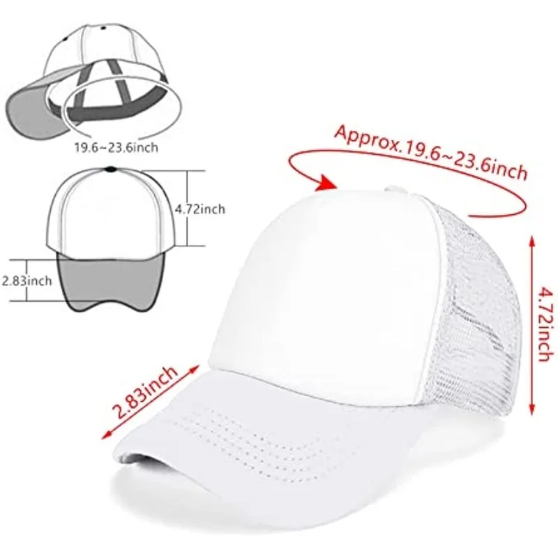 2Pcs/Lot Sun Hats Sublimation  - Hat Sublimation Blank avaliação e preço