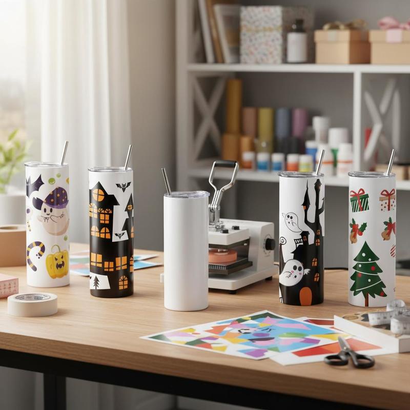 16 Pack Sublimation Insulated  - Tumbler 20Oz White avaliação e preço