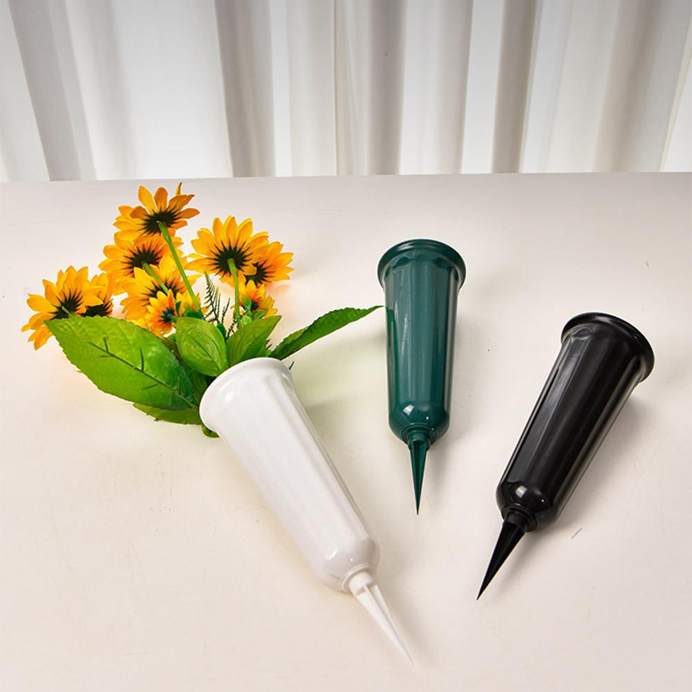 1/3pcs Cemetery Vase with Spik - Yard Sign Blank avaliação e preço