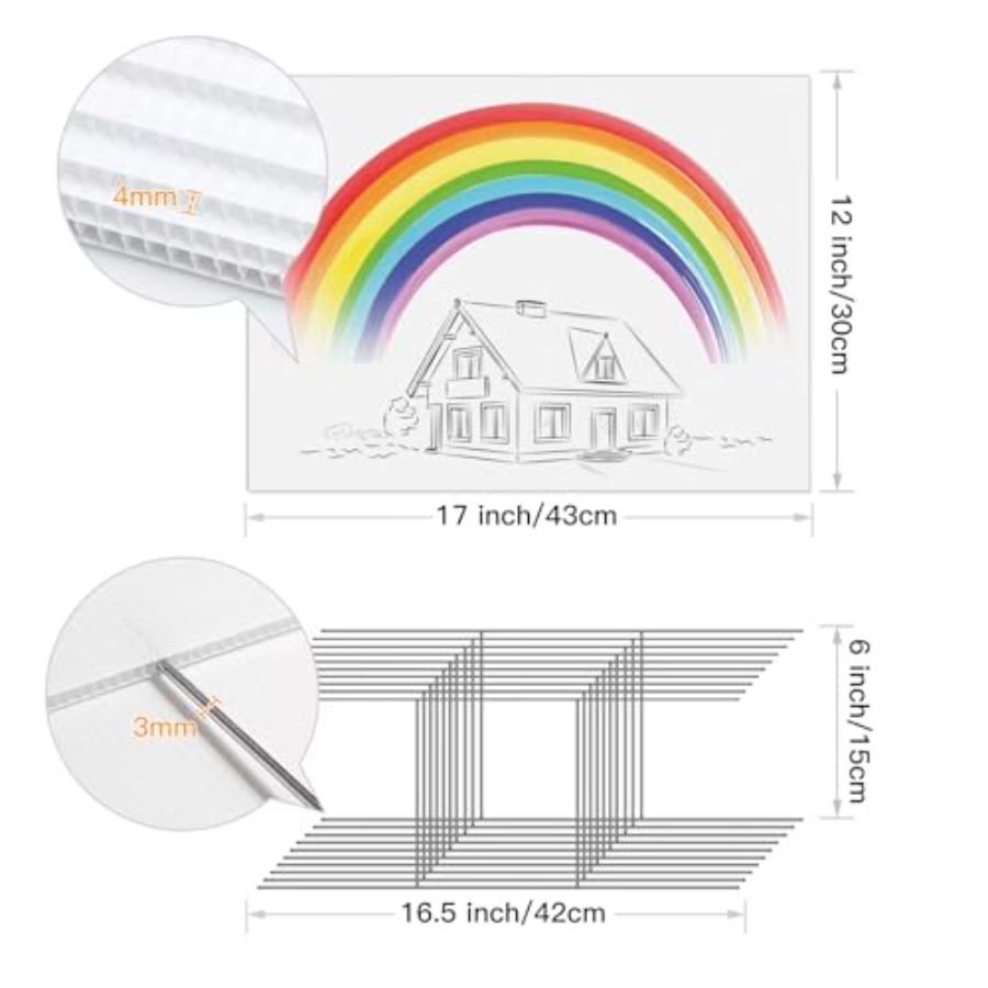 22Pcs Blank Yard Signs with St - Yard Sign Blank avaliação e preço