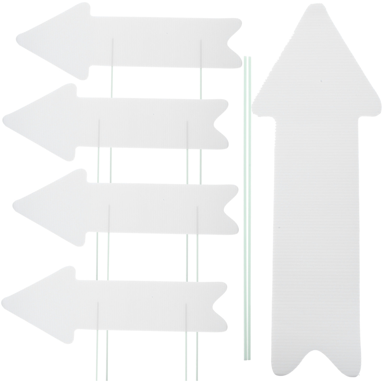 5Pcs Blank Yard Signs with Sta - Yard Sign Blank avaliação e preço