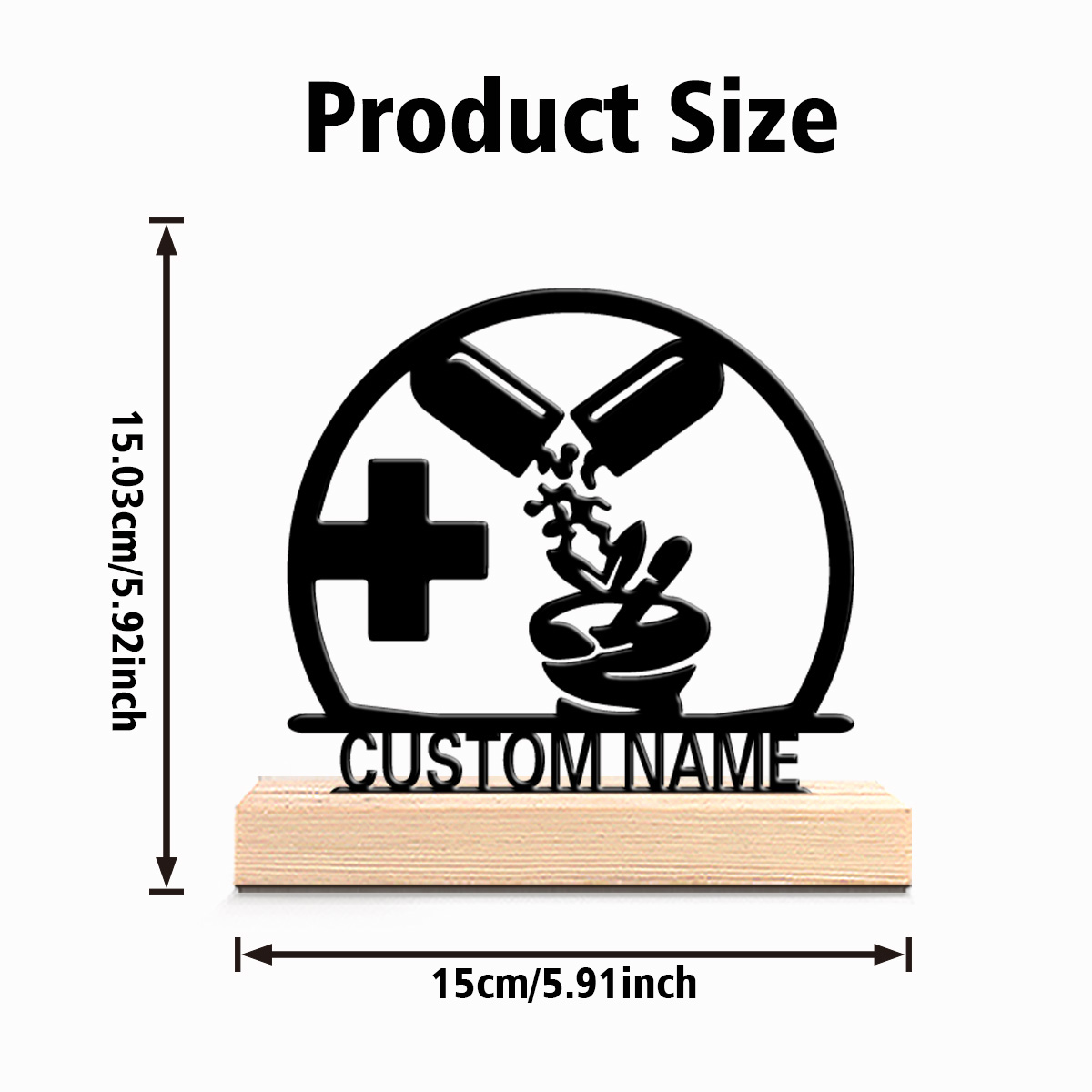 1pc New Design Personalized Cu - Metal Photo Panel avaliação e preço