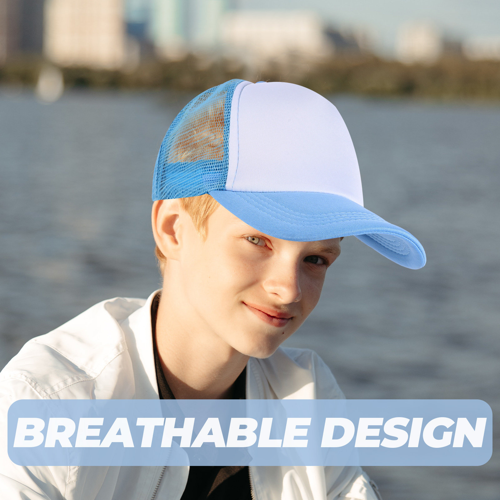 10Pcs Sublimation Blank Baseba - Hat Sublimation Blank avaliação e preço