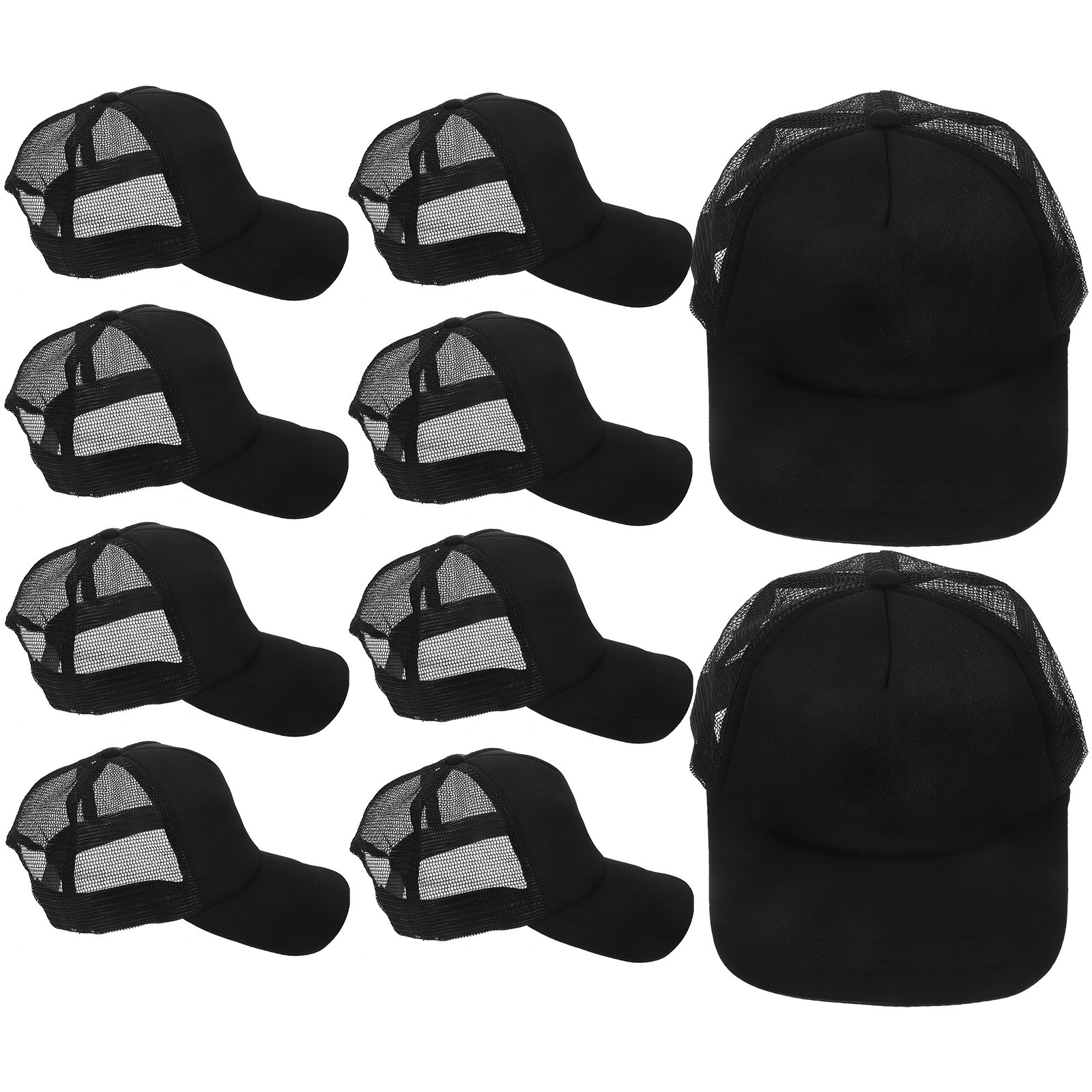 10Pcs Blank Baseball Hats Mesh - Hat Sublimation Blank avaliação e preço