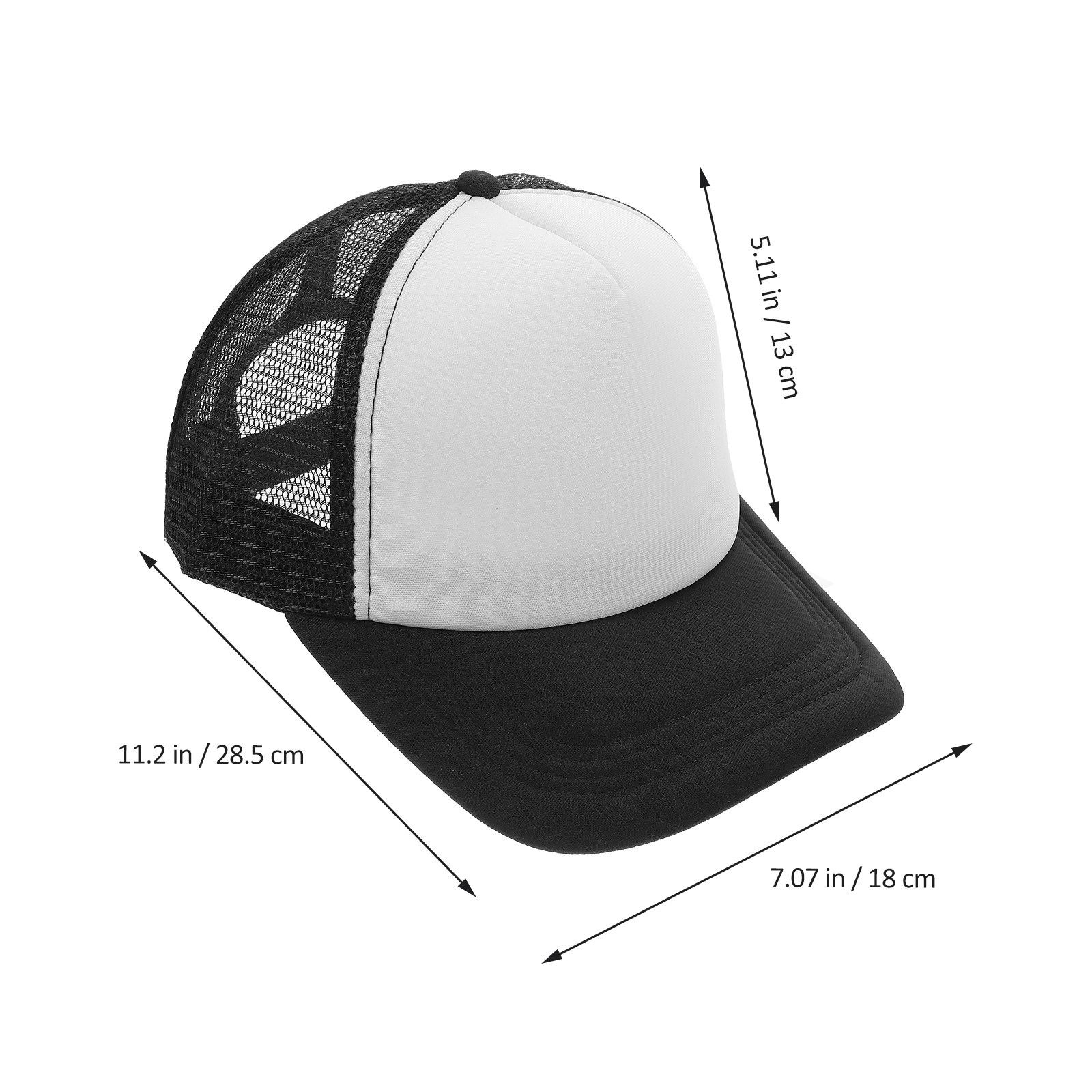 10Pcs Blank Mesh Baseball Caps - Hat Sublimation Blank avaliação e preço