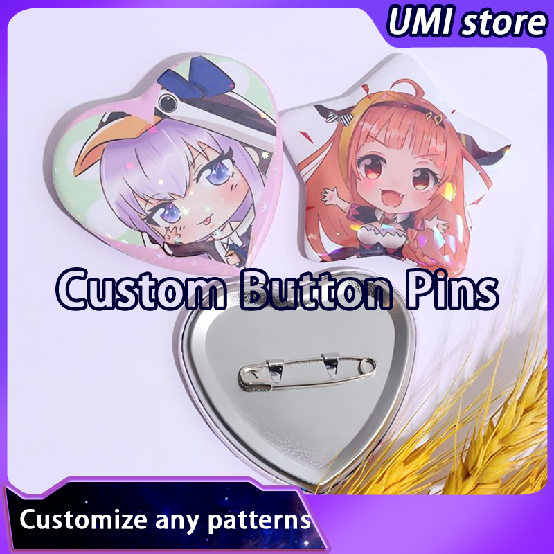 Custom Badge Pins Button Pins  - Button Badge Blank avaliação e preço