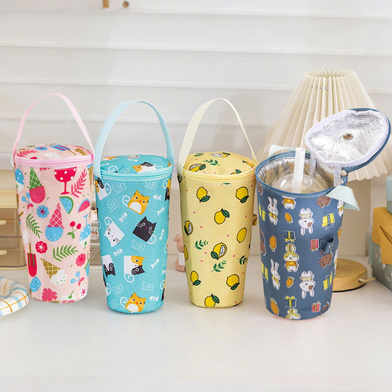 New Portable Milk Tea Tote Bag - Tote Bag Sublimation avaliação e preço
