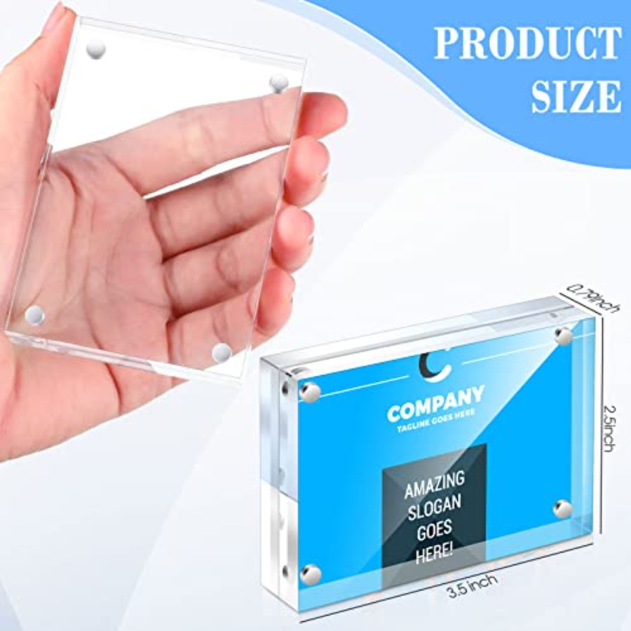Acrylic Business Card Frame 2. - Photo Acrylic Block avaliação e preço
