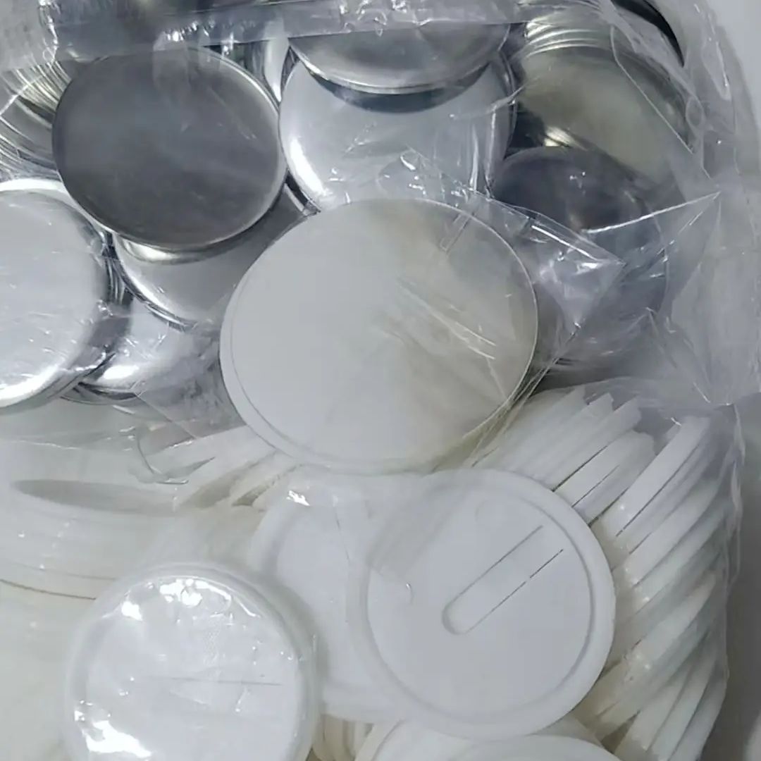 100pcs 58mm 2.25inch Insert bu - Button Badge Blank avaliação e preço