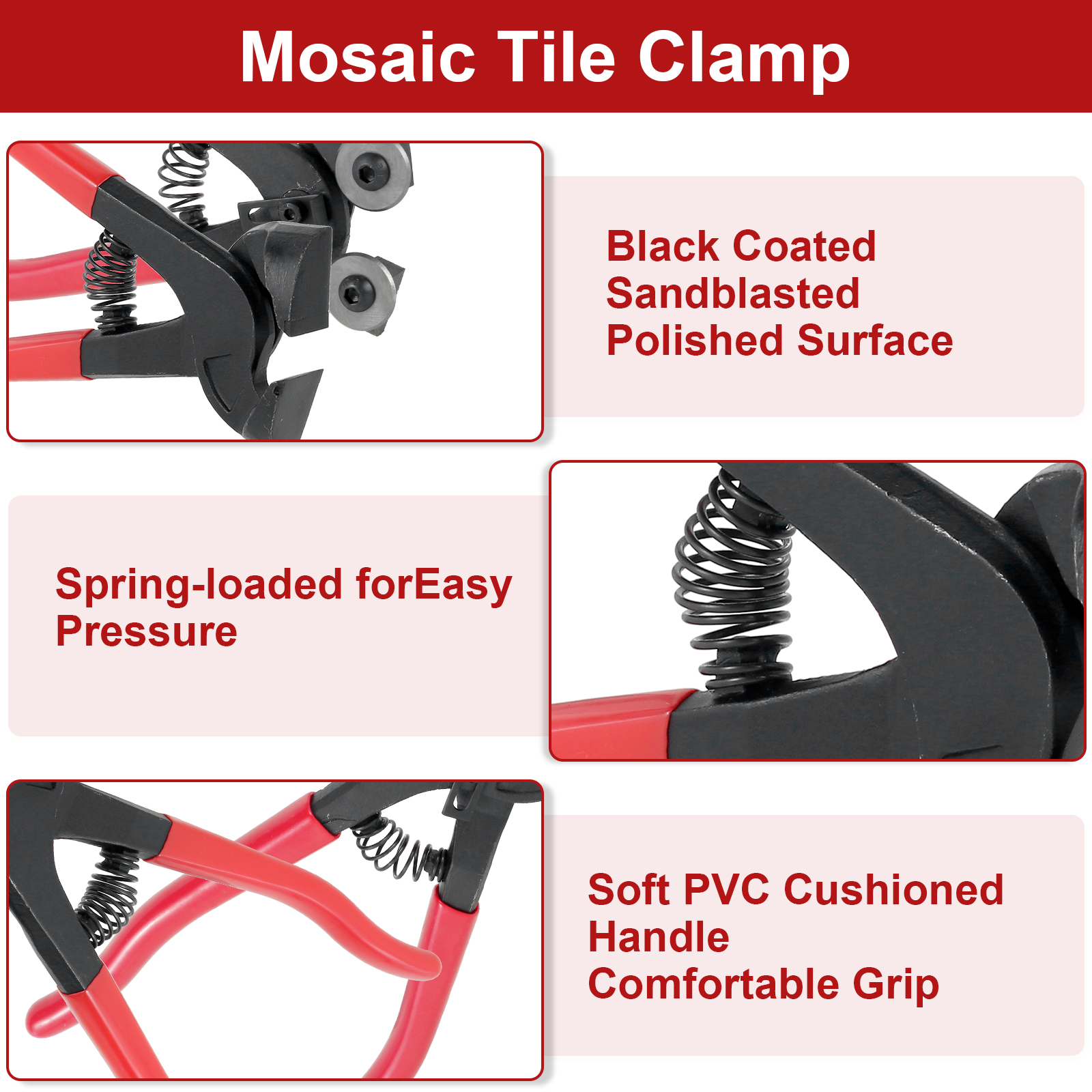 1/2 Pcs Glass Tile Nippers Set - Ceramic Tile Blank avaliação e preço