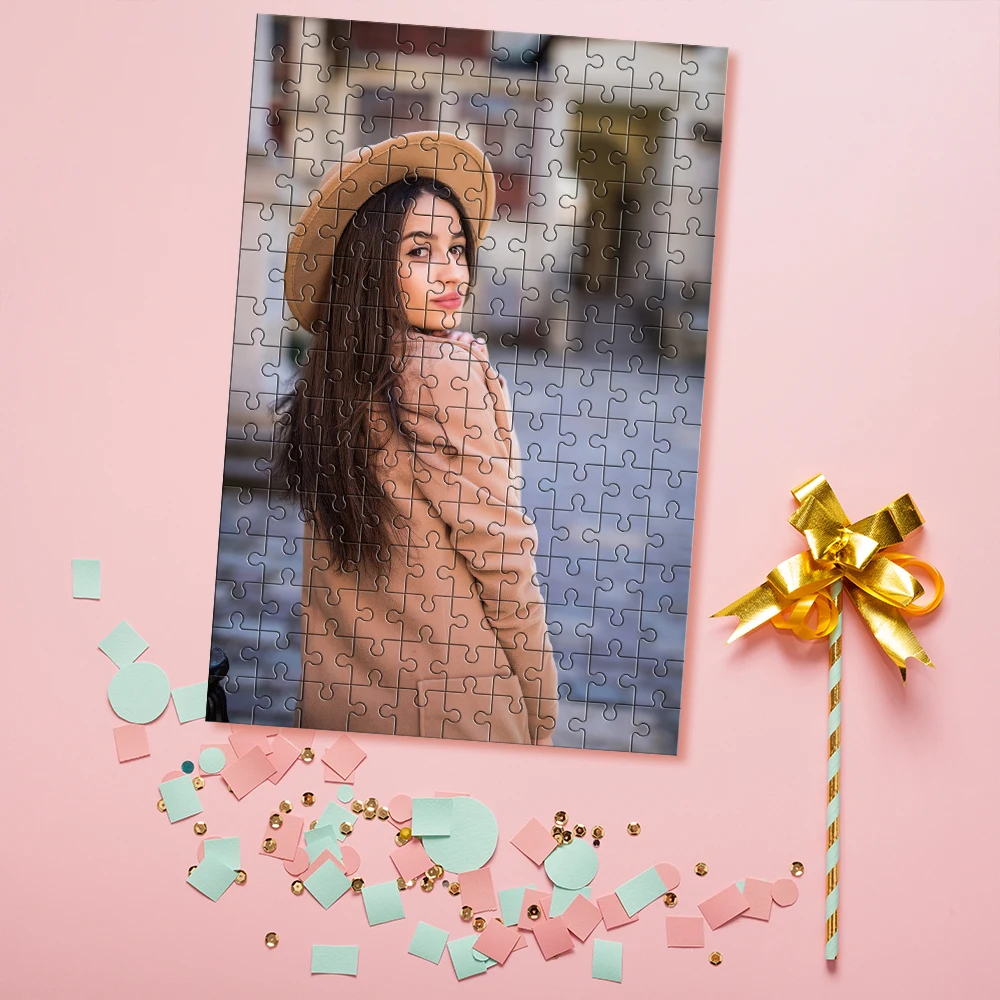 Custom Photo Puzzle Personaliz - Puzzle Blank White avaliação e preço