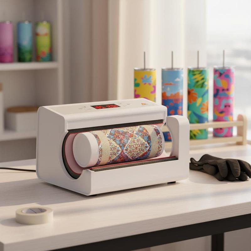 Auto Tumbler Heat Press Machin - Sublimation Mug White avaliação e preço