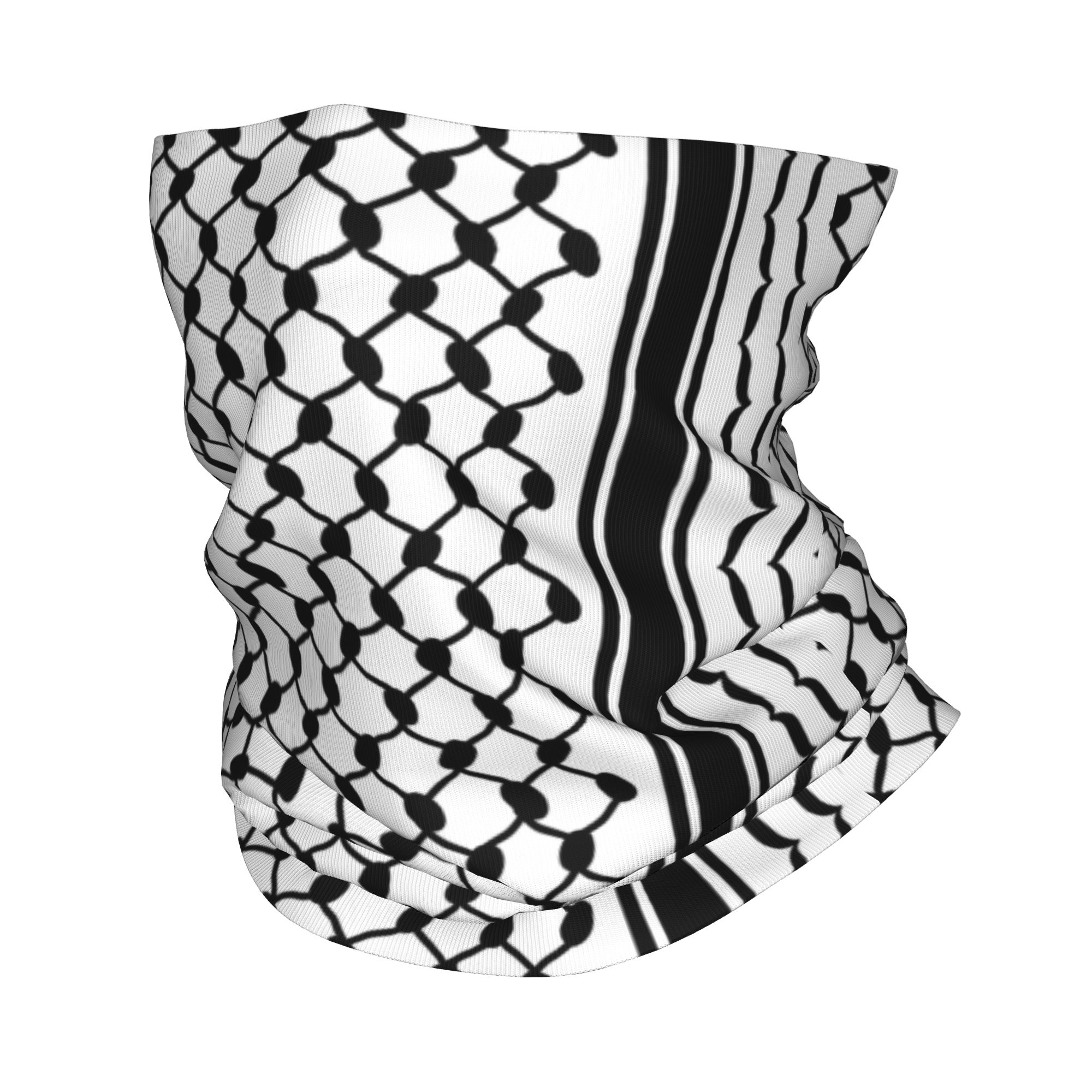 Shemagh Bandana Neck Gaiter Wi - Bandana Blank White avaliação e preço