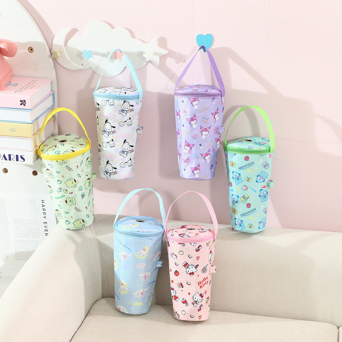 Cute Kuromi Handheld Bag Porta - Tote Bag Sublimation avaliação e preço