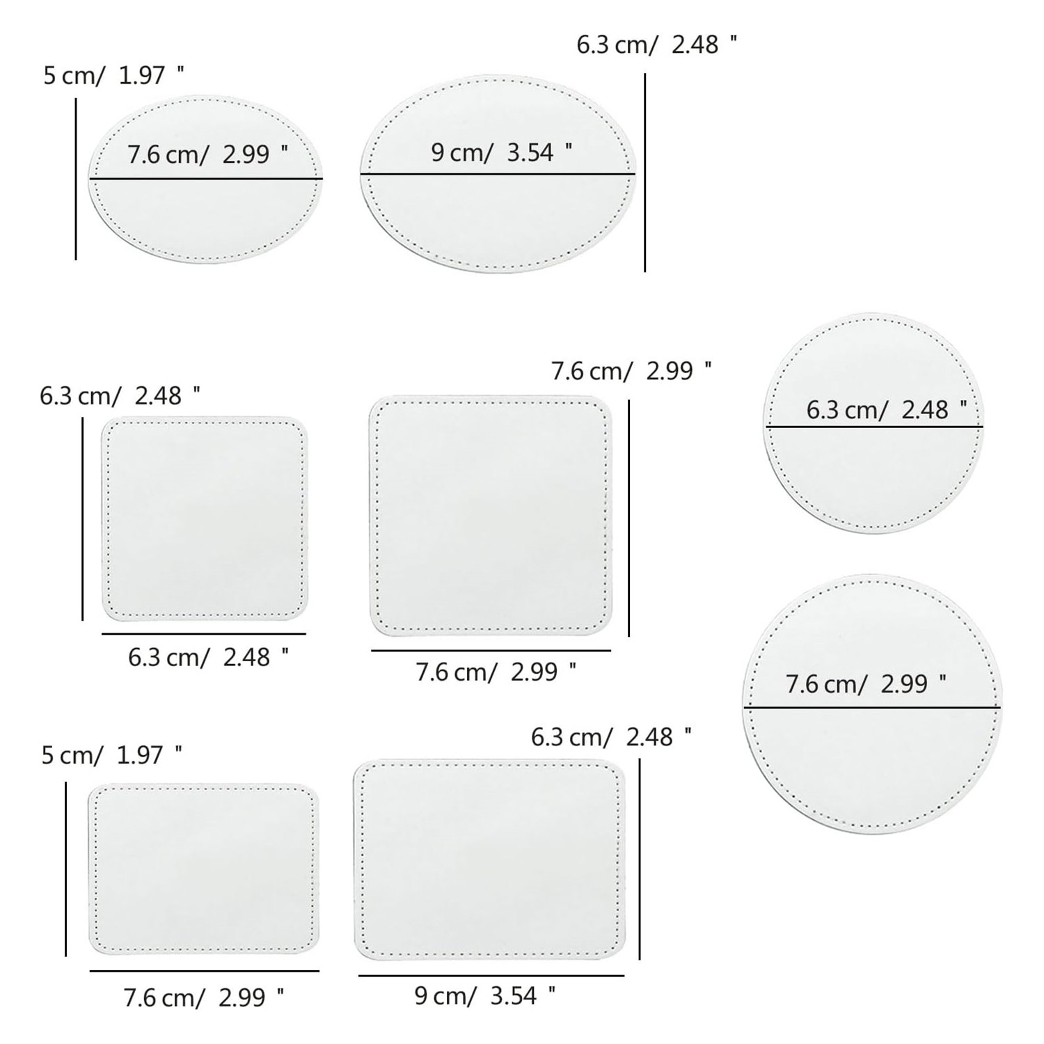 Sublimation Blanks Leatherette - Hat Sublimation Blank avaliação e preço