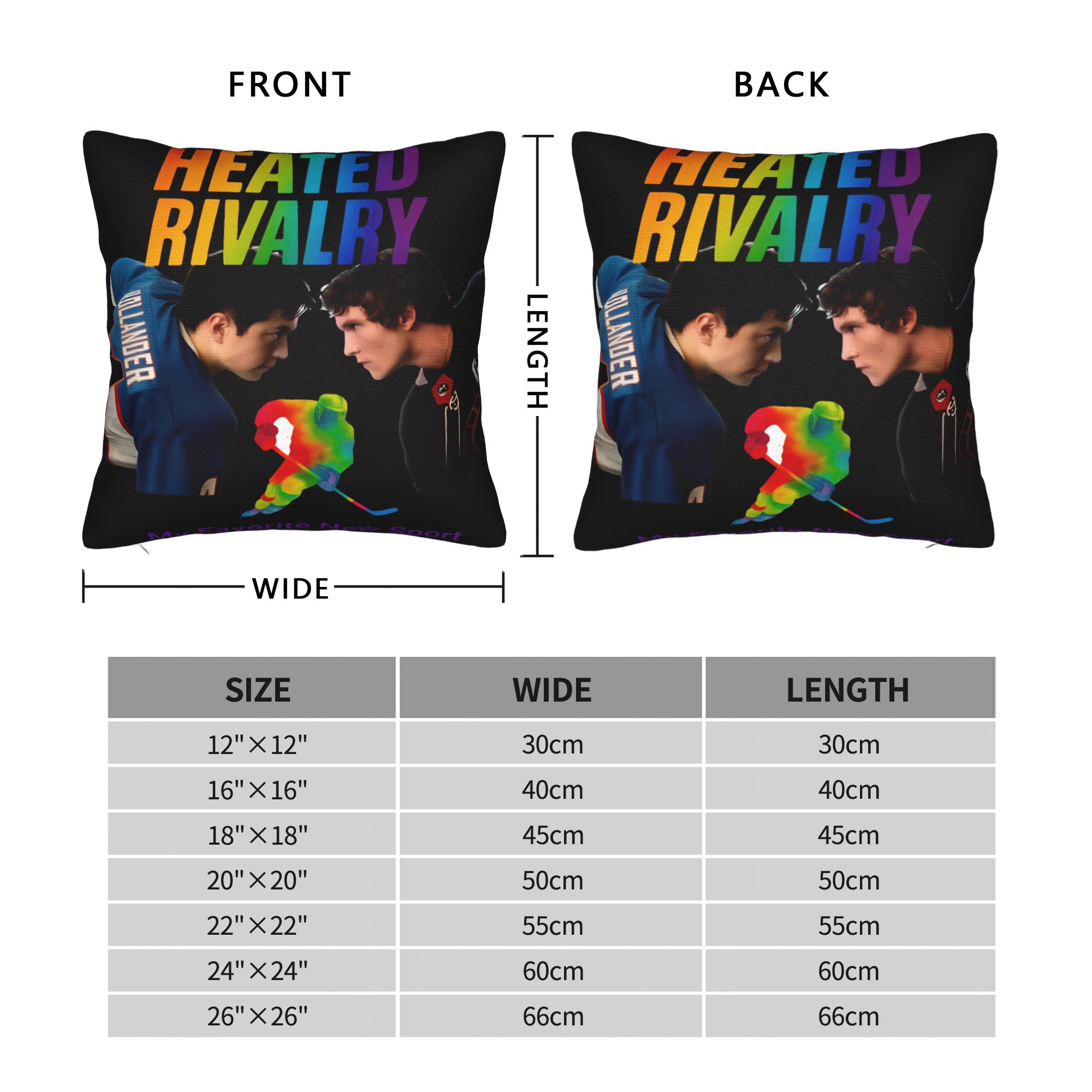 Ilya Rozanov And Shane Holland - Pillow Cover Sublimation avaliação e preço